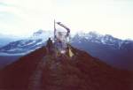 Prayer Flags auf dem Weg zum Gipfel